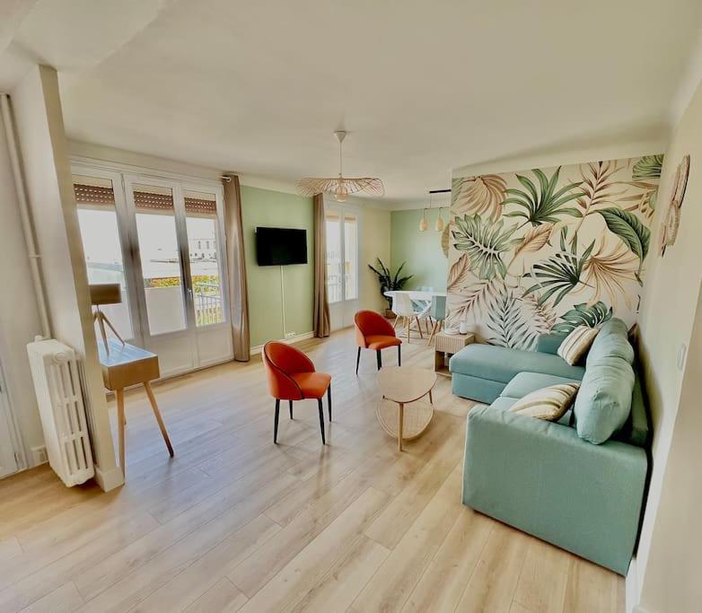 Spacieux T3 Terrasse Vue Mer Sète Extérieur photo